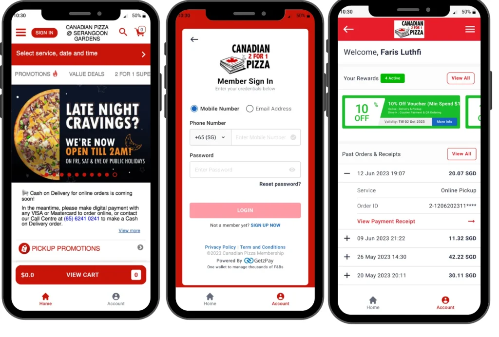 Canadian pizza jurong west app_