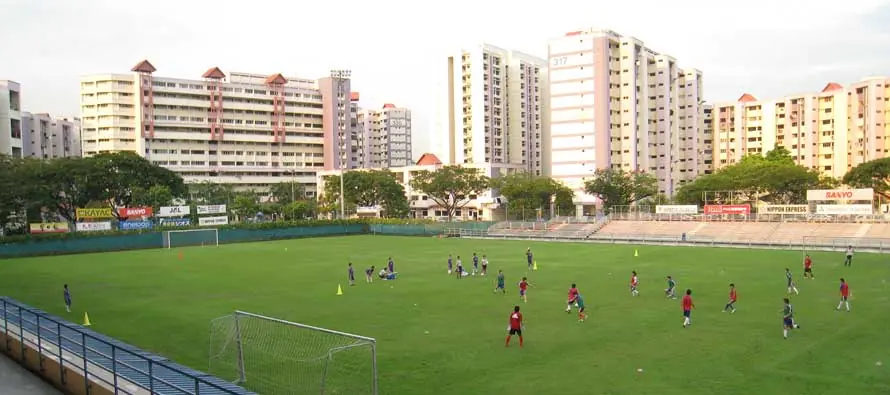 Seating & Courts: For Football, Futsal, or Other Sports​