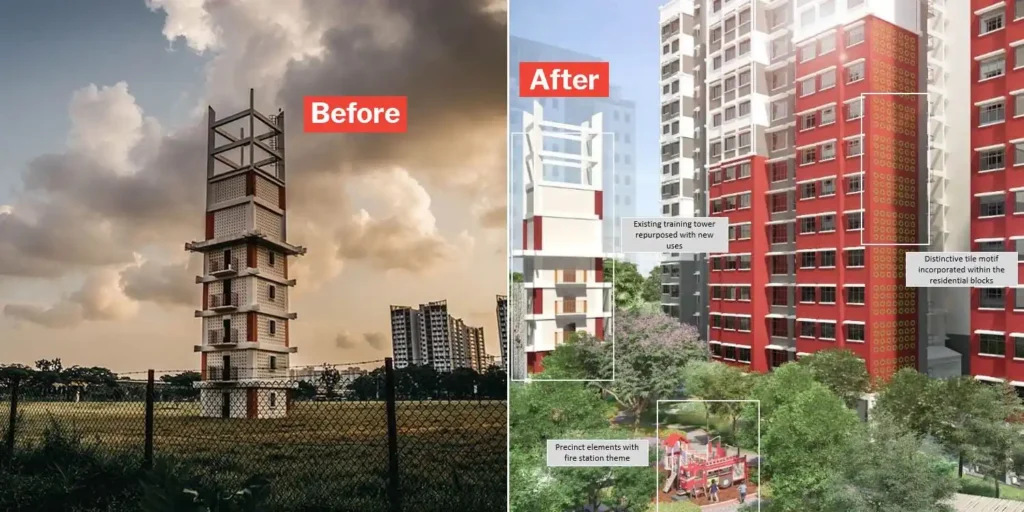 jurong fire station history