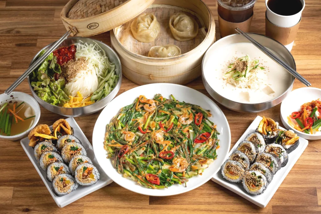 korean food for different diners​