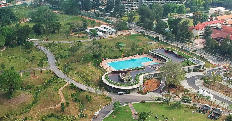 overview of activesg park jurong lake gardens