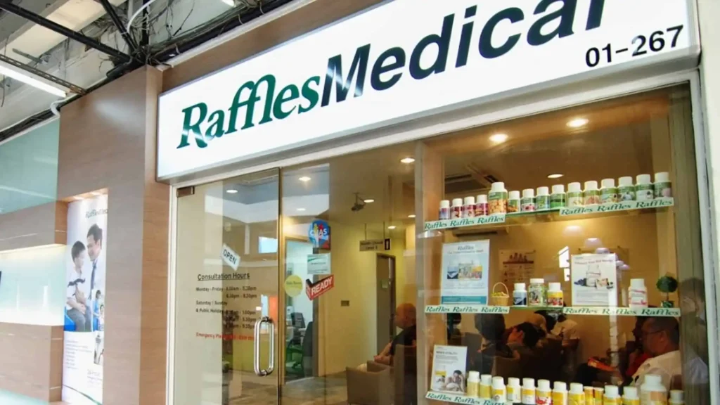 raffles clinic jurong point​