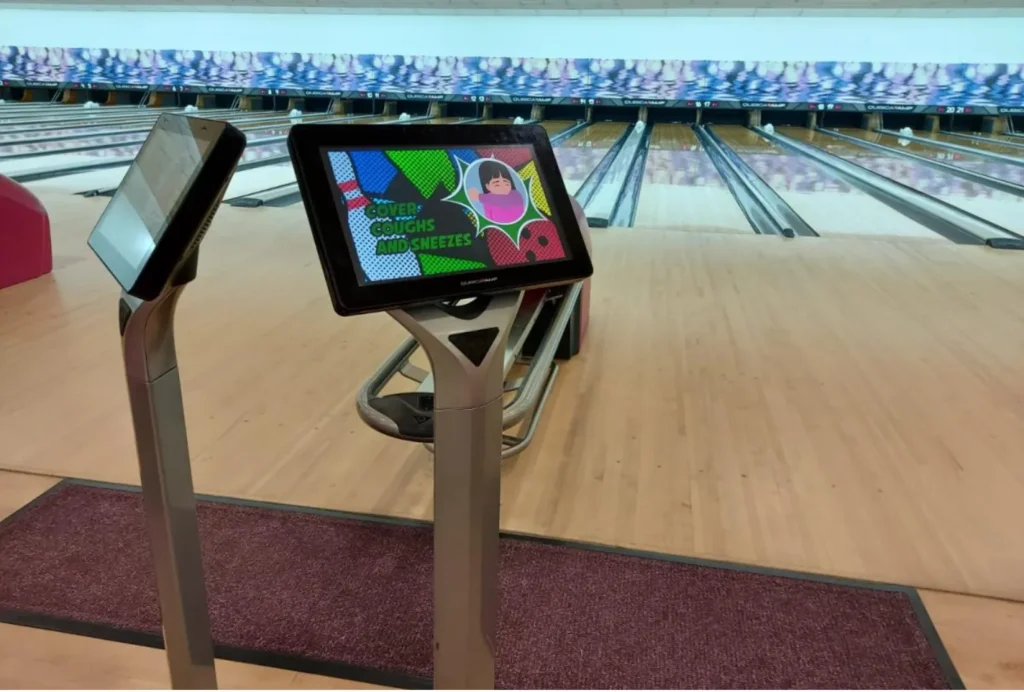 bowling lane booking information