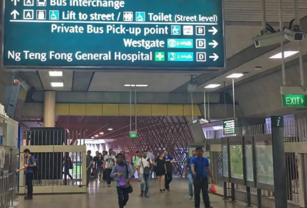 directions to and from jurong east mrt_