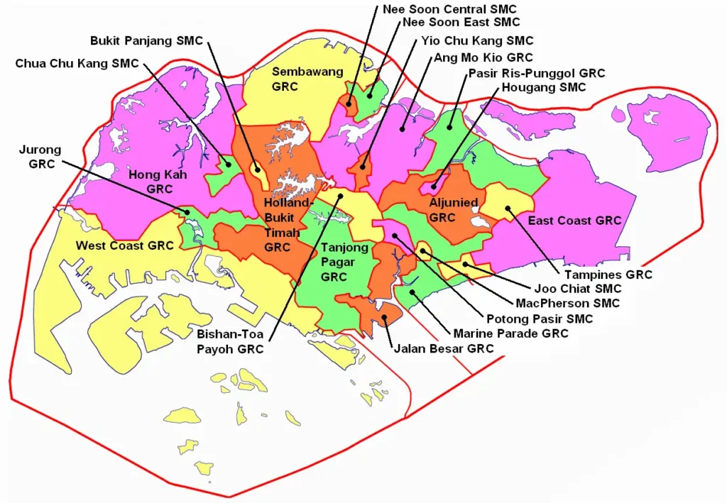 Divisions Within Jurong GRC​