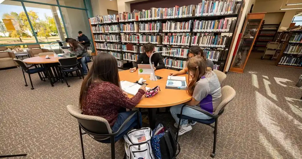 Library & Student Spaces​ atJC college