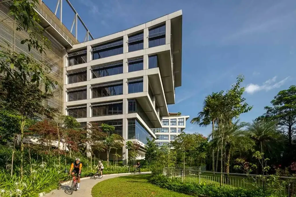 surbana jurong campus in singapore and other offices globally​